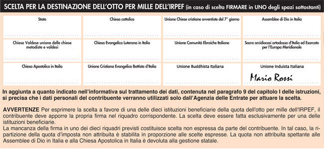 Tempio | Otto per Mille